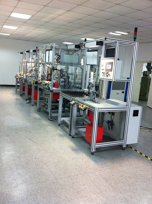 24V電磁閥生產線